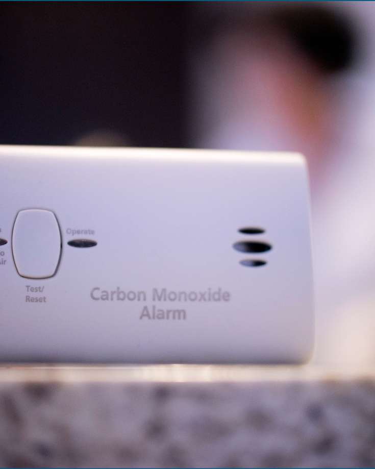 An RV carbon monoxide detector is a lifesaver.