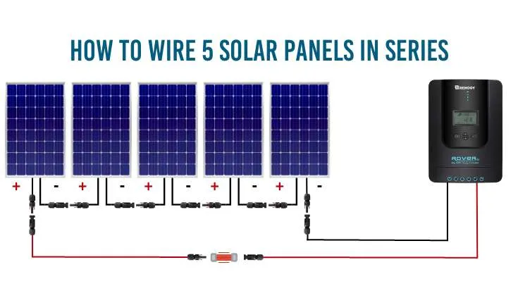 How To Wire 5 Solar Panels In Series On Your RV