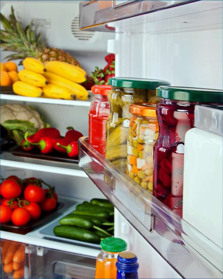 RV Residential Refrigerator shave more storage capacity