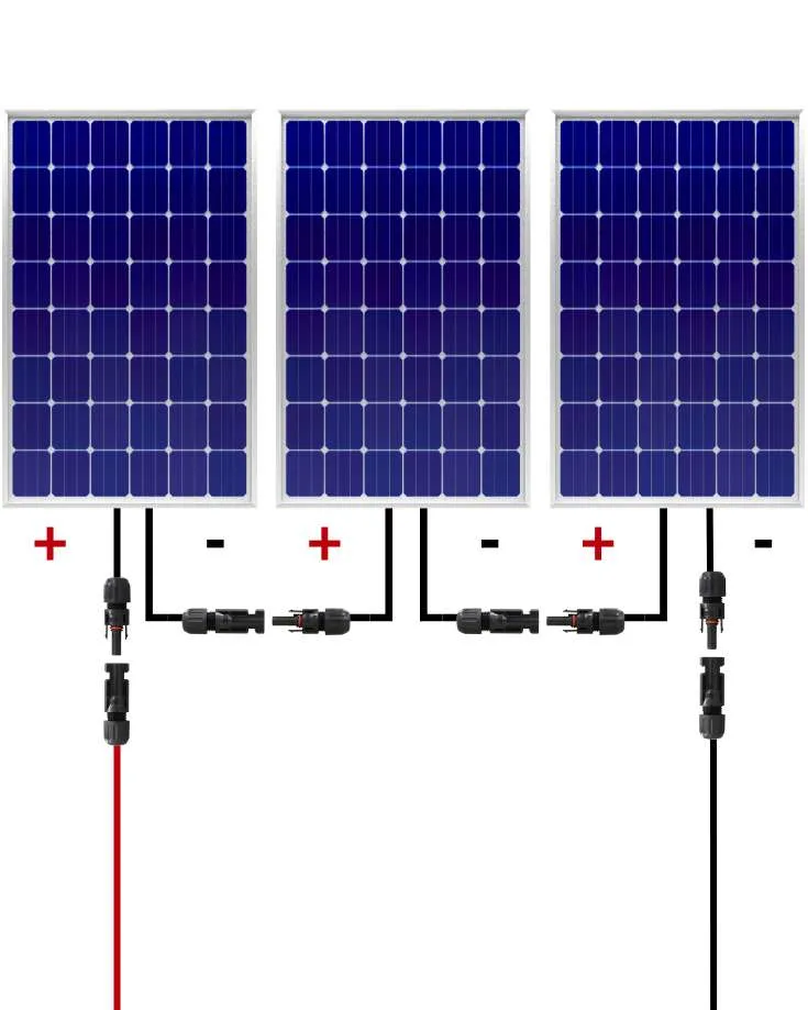 how to wire solar panels in series