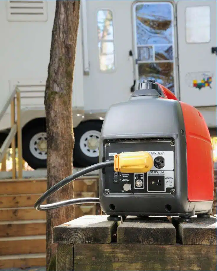 A generator with an inverter technology