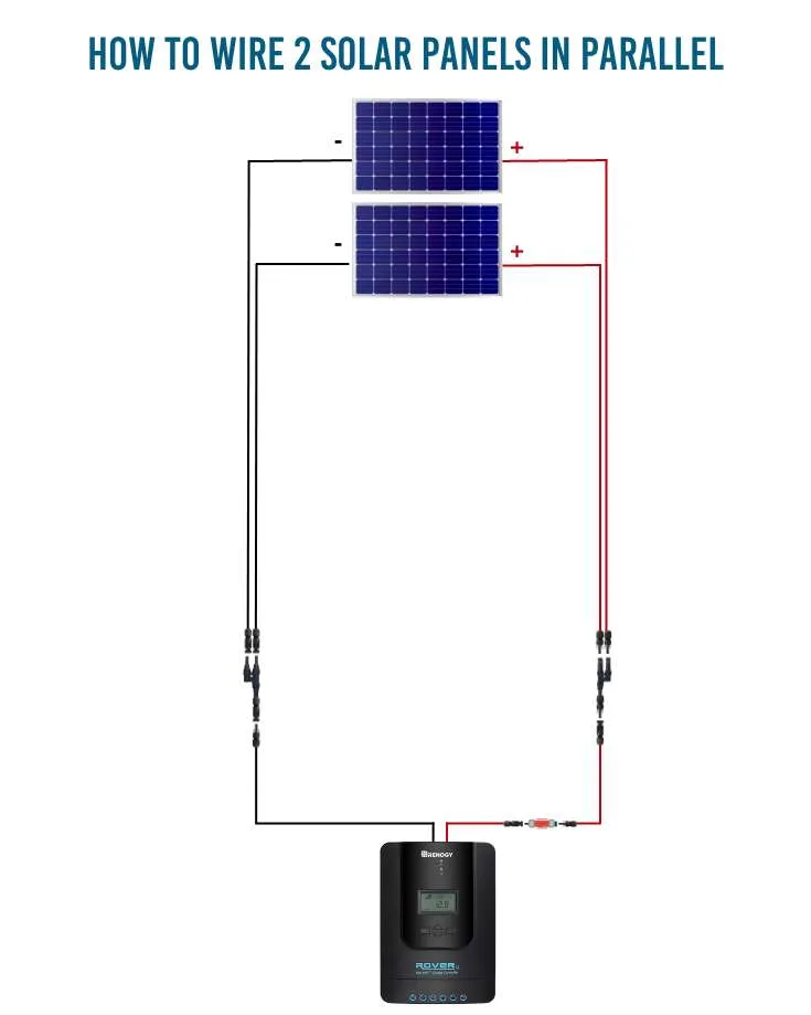 How To Wire 2 Solar Panels In Parallel