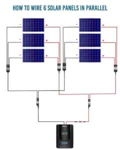 How To Wire Solar Panels In Parallel with Diagrams & Install Guide