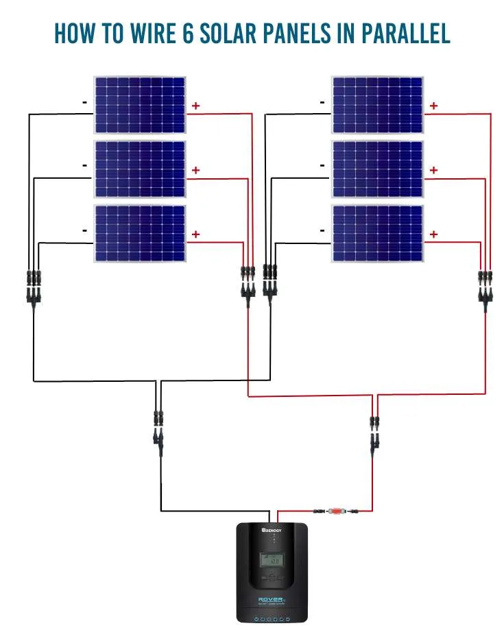How To Wire 6 Solar Panels In Parallel