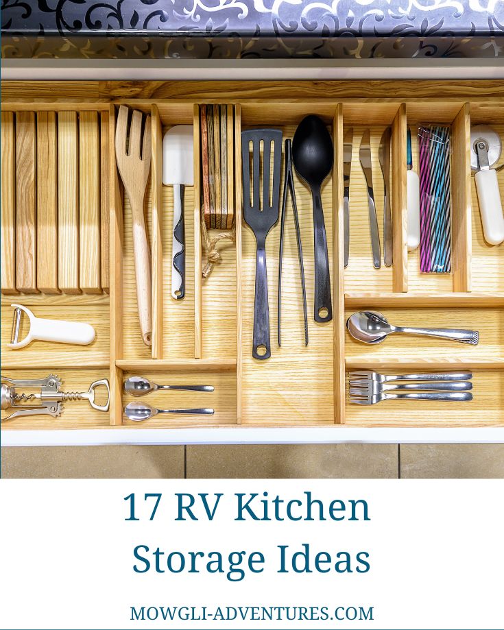 RV Kitchen Storage Ideas Cover