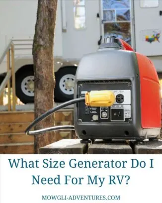 what size generator do i need for my rv COVER