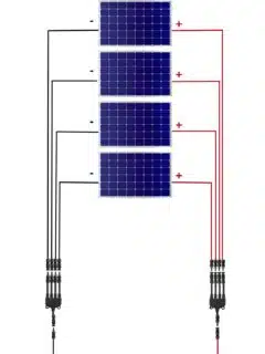 wiring solar panels in parallel