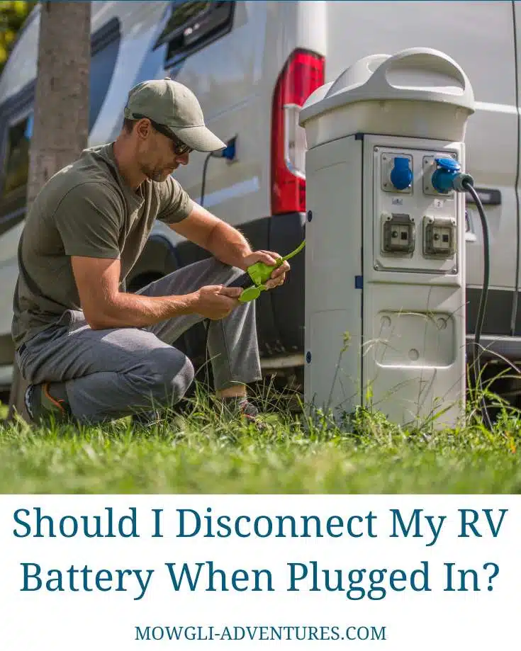 Should I Disconnect My RV Battery When Plugged In cover
