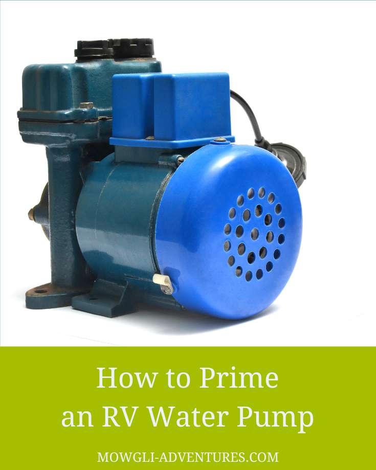 How to prime RV water pump cover