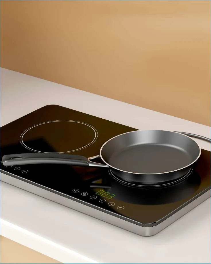 RV induction cooktop
