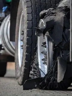 rv tire blowout