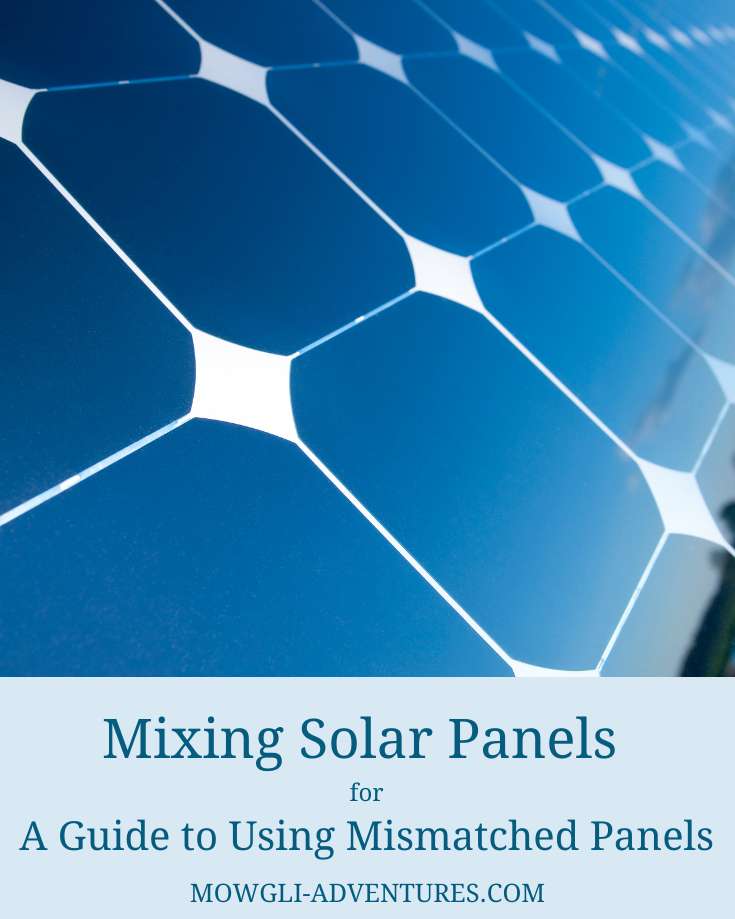 mixing solar panels cover