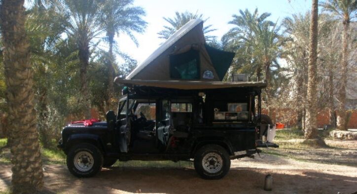 _Mowgli Adventures 4x4 Land Rover - the campervan's predecessor