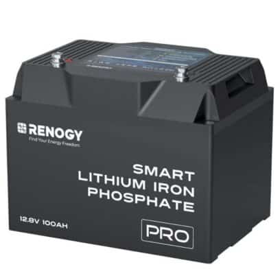 Renogy Pro-12V 100Ah Deep Cycle Lithium Iron Phosphate Battery w_Bluetooth Product Image