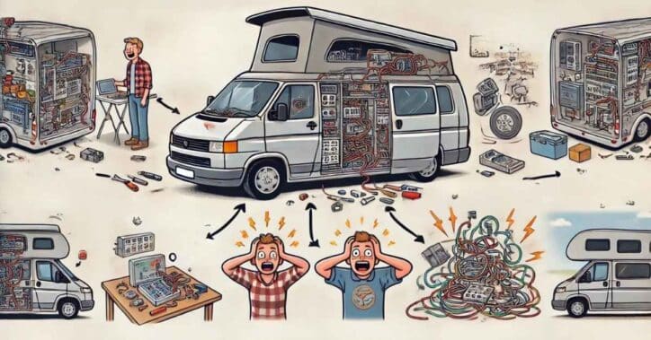 Mistakes to avoid when designing a campervan electrical system