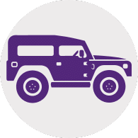 Extra Small campervan e.g. Defender or VW Caddy