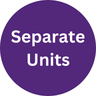 Separate components preferred