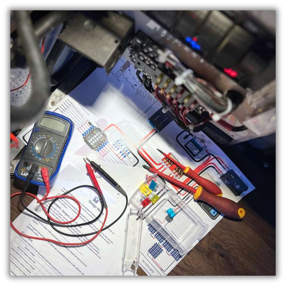 Bespoke Campervan Electrical Design (4) Bespoke Campervan Electrical Design