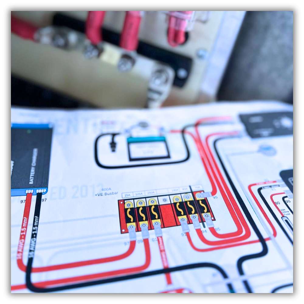 Bespoke Campervan Electrical Design (6) Bespoke Campervan Electrical Design